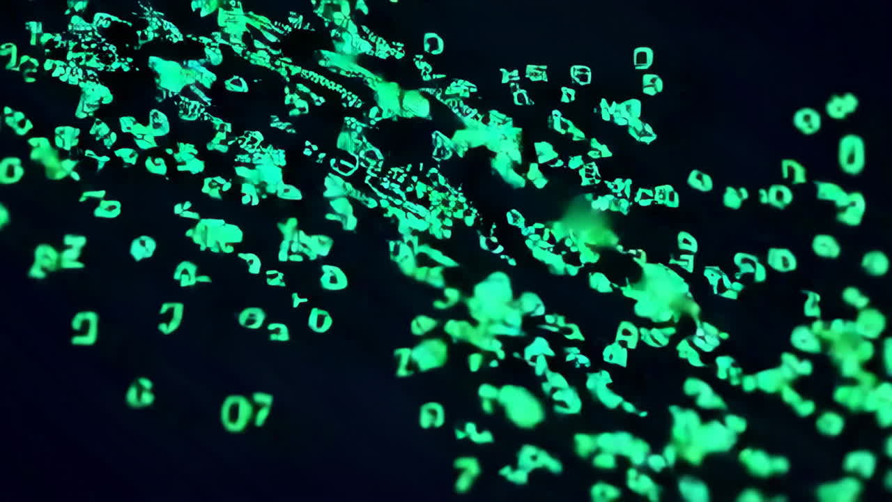 추상적인 반이는 숫자