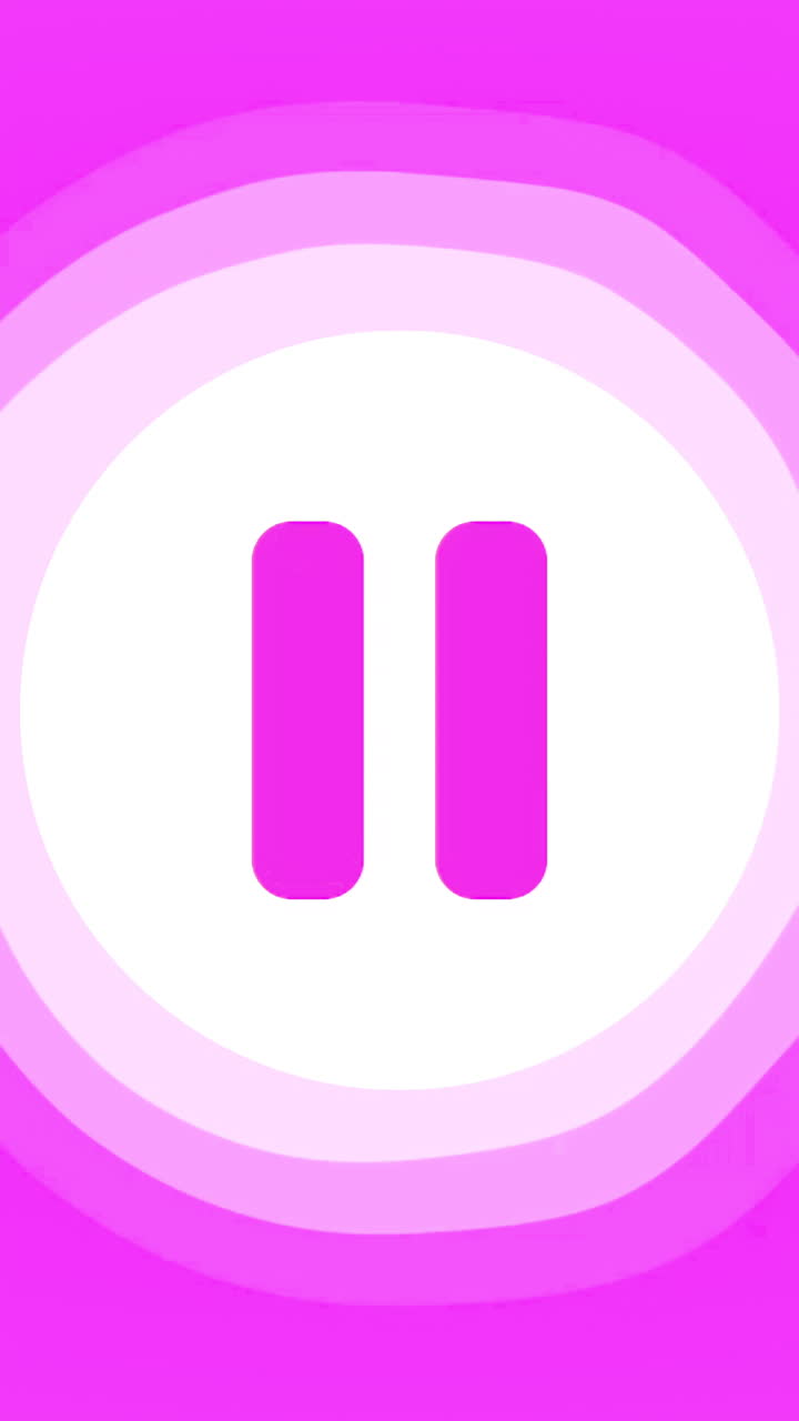 Pink Pause Button