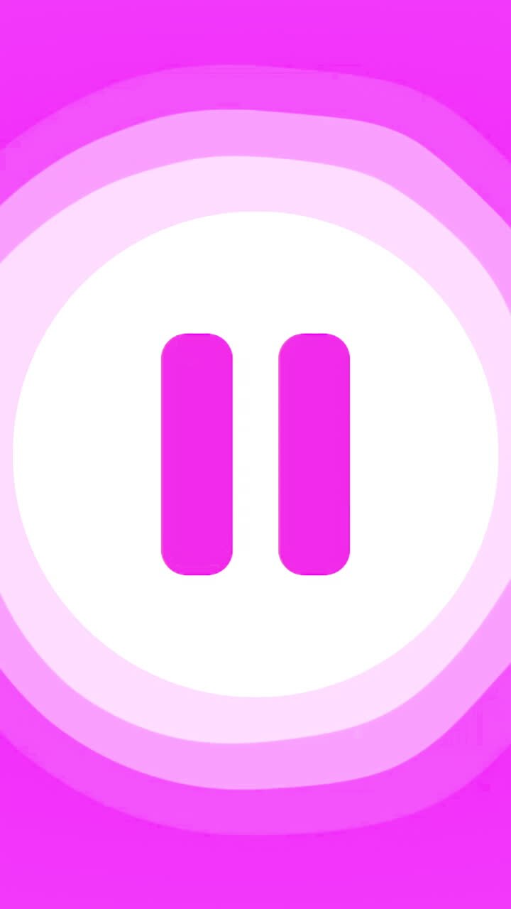 Pink Pause Button