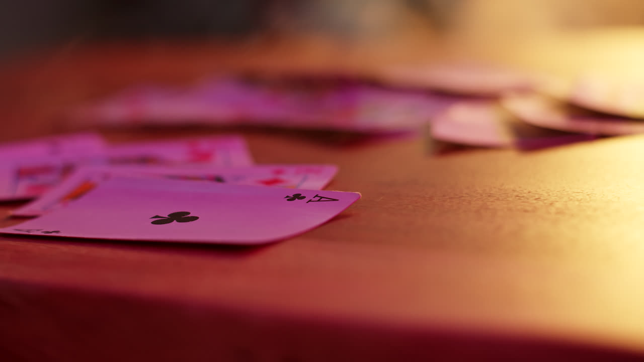 Playing Cards on a Table