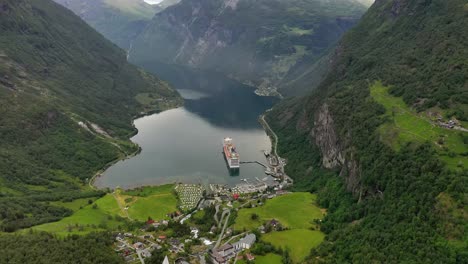 geiranger fjord, norway. beautiful nature norway natural landscape.