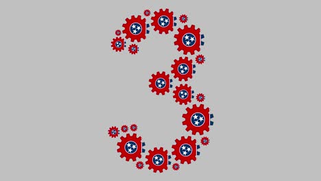 tennessee número tres