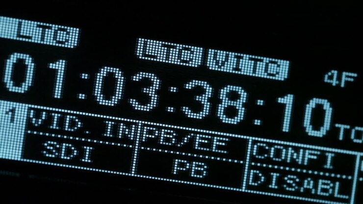Running timecode