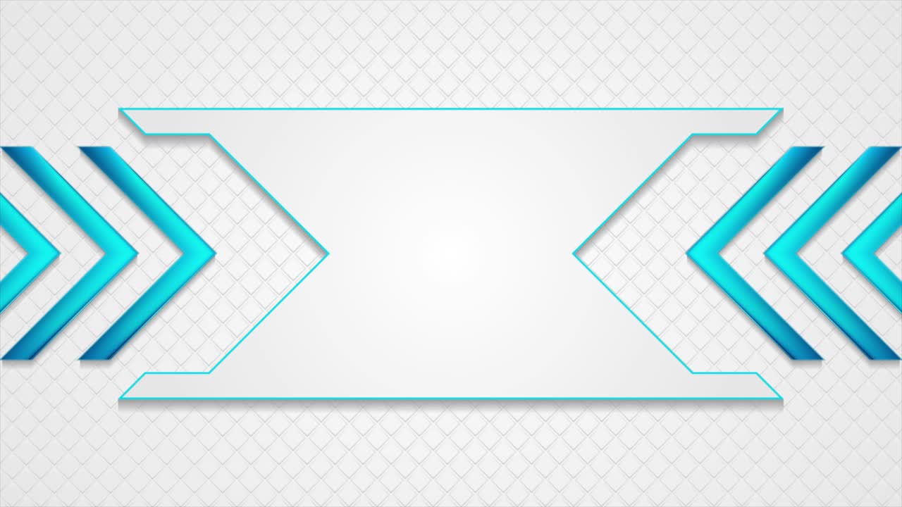 fondo de movimiento técnico geométrico abstracto con flechas brillantes azules