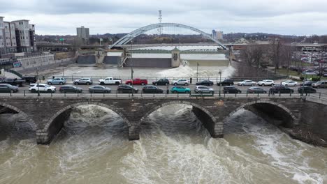 rochester new york aerial reveal up