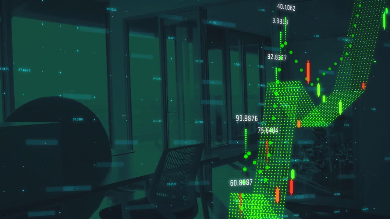 빈 사무실에 대한 통계로 재무 데이터 처리의 활성화