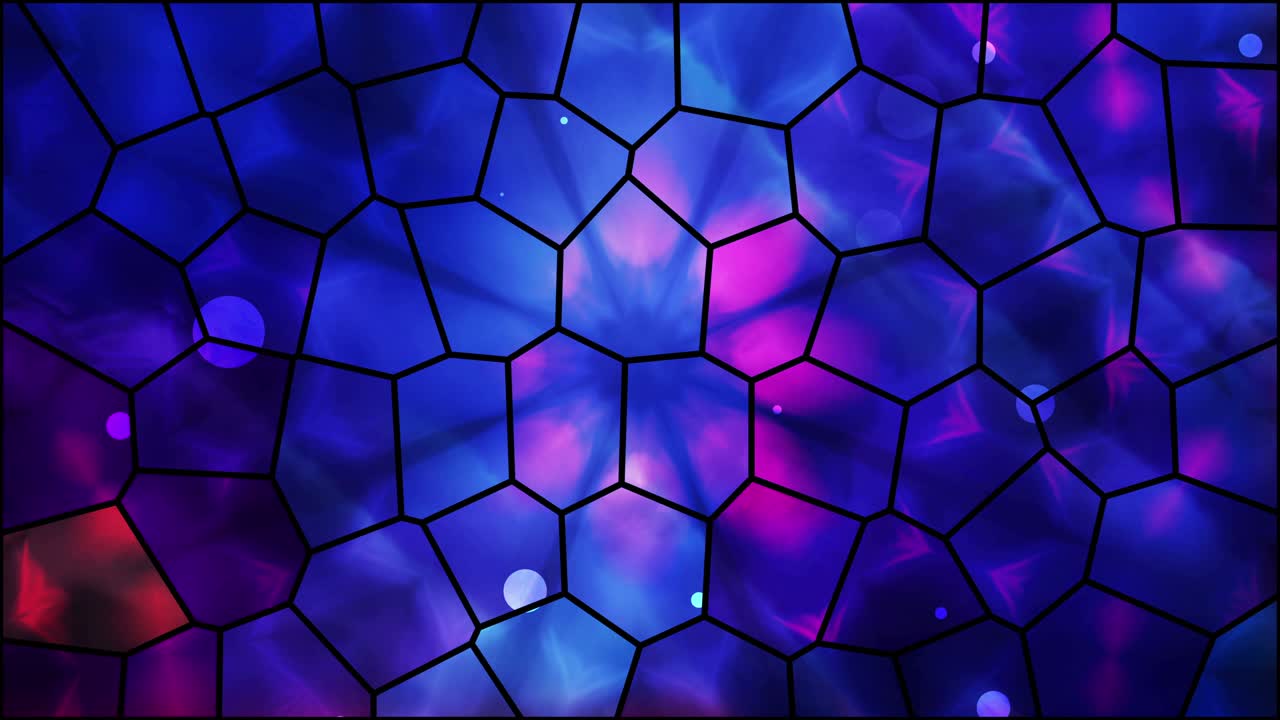 Glowing Abstract Background Loop