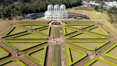 paisaje aéreo de curitiba brasil