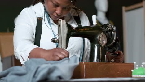 woman working in a tailor shop