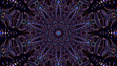 luz abstracta brillante que gobierna el color completo, caleidoscopio