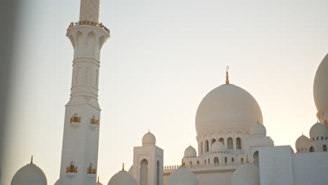 sheikh zayed mosque details, handheld shot, abu dhabi, middle east