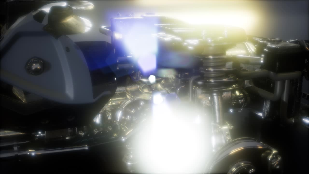 자동차에서 볼 수 있는 엔진과 다른 부분