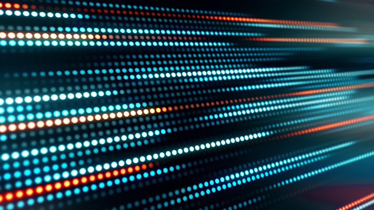 patrones de luz digitales abstractos