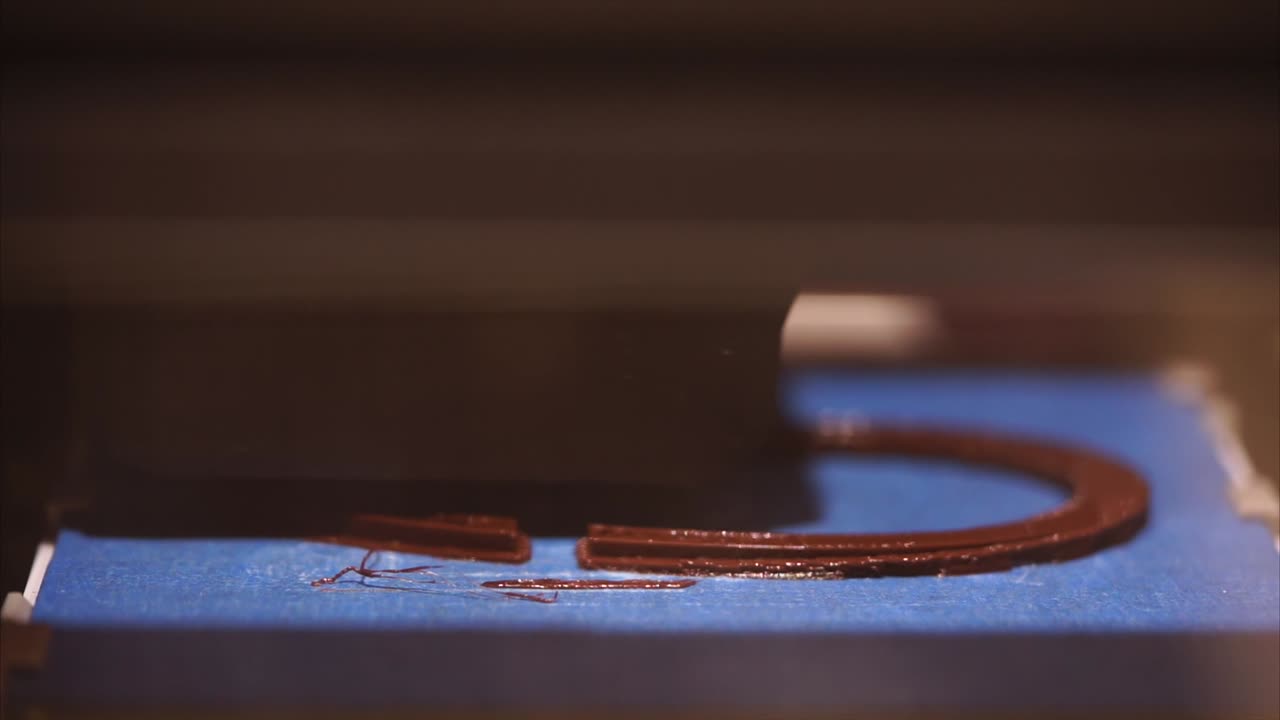Chocolate 3D Printing Process