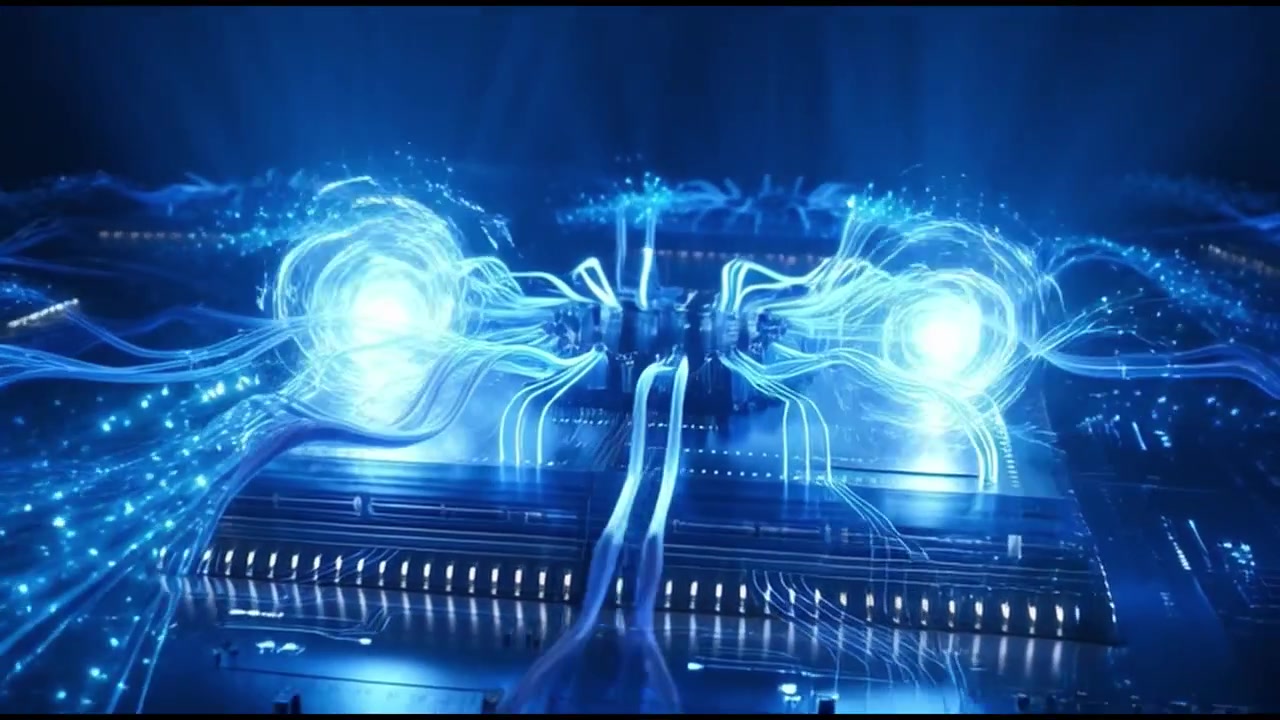 Digital Data Processing on a Futuristic Computer Processor Chip