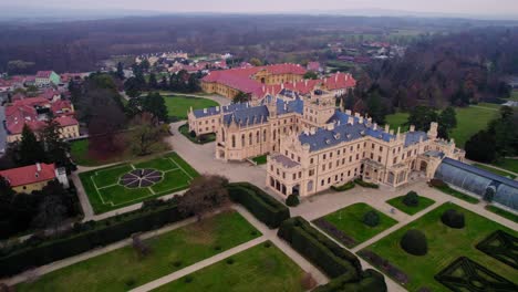 lednice castle in czech republic