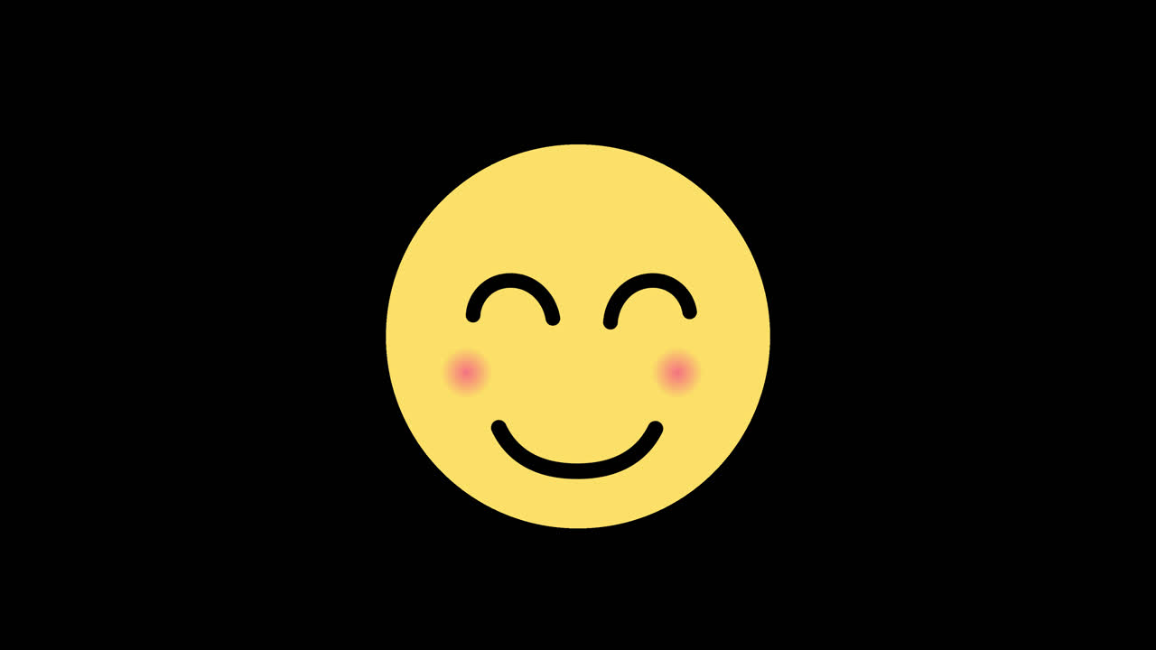 은 얼굴로 웃는 얼굴