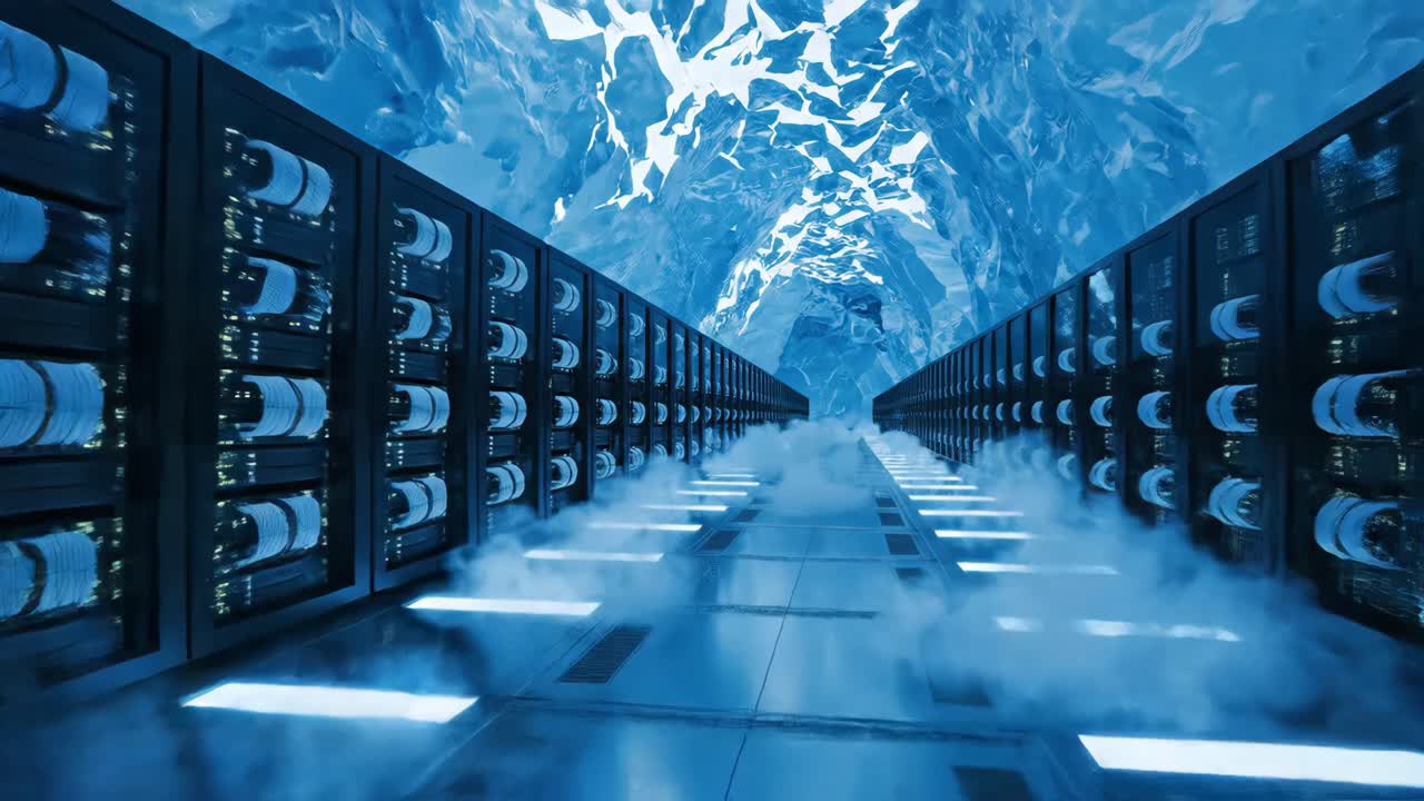 sala de servidores del centro de datos