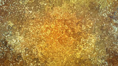 golden liquid abstract animation. loop.