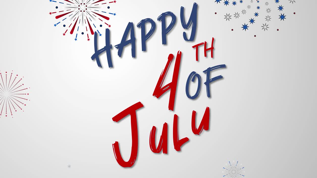 애니메이션 7월 4일 불꽃놀이와 발 전시