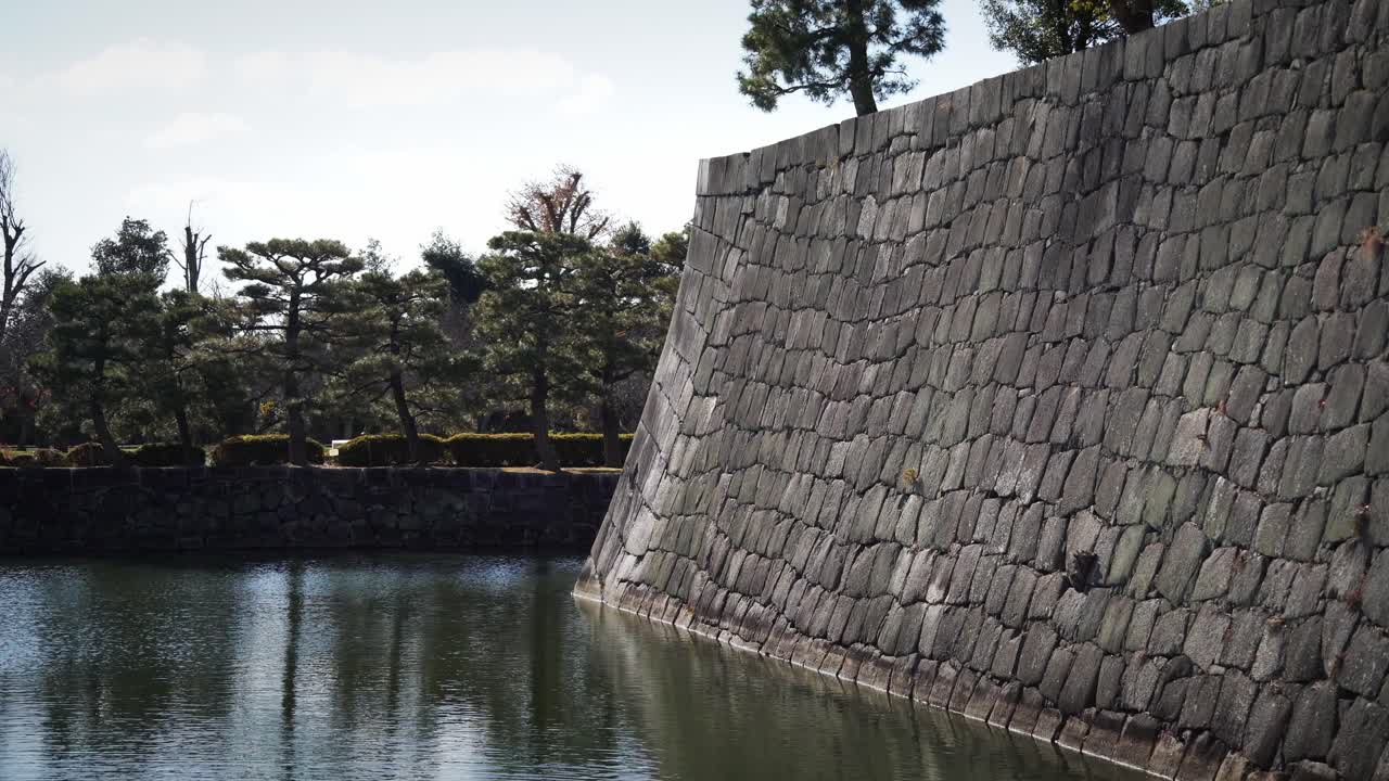 The Outer Walls of Kyoto's Nijo Castle