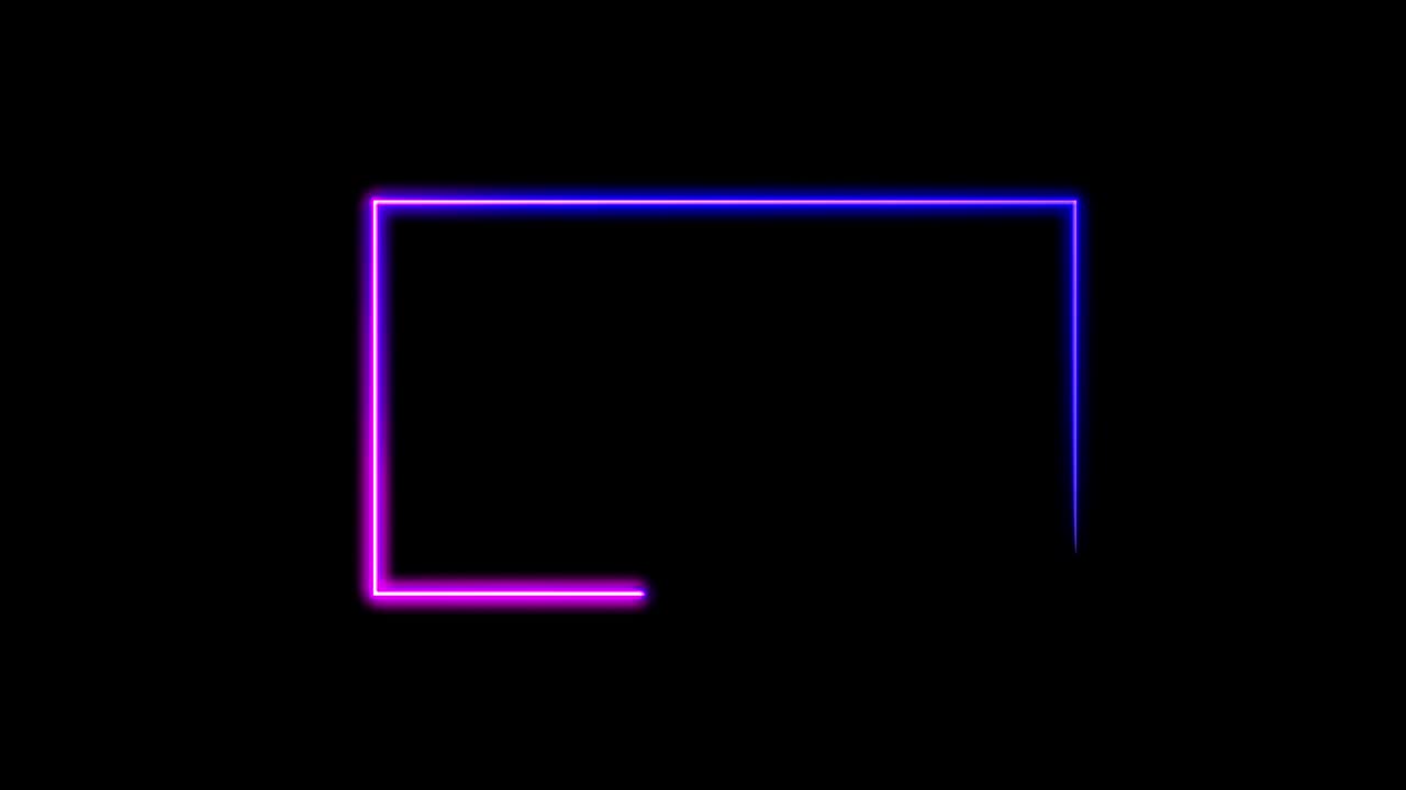 mejor fondo sin costuras abstracto espectro azul púrpura animación en bucle luz ultravioleta 4k línea de neón brillante.