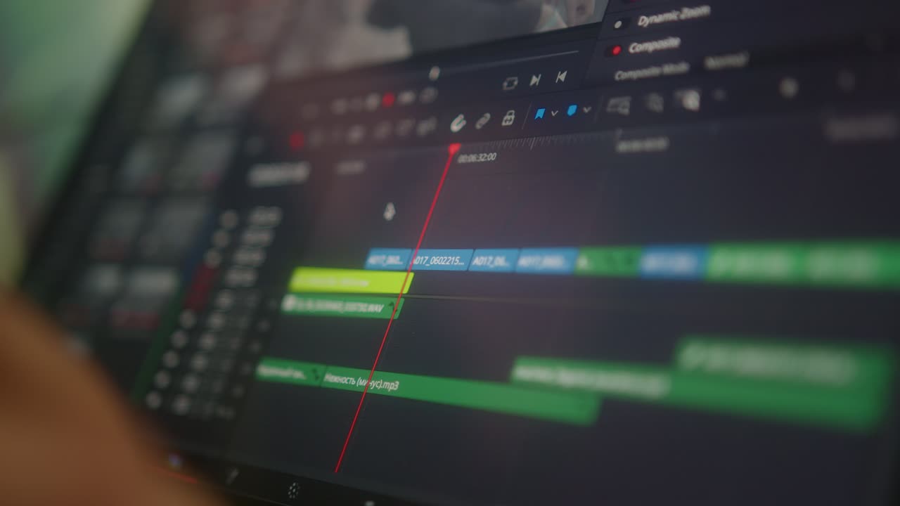 proceso de edición de video en davinci resolve