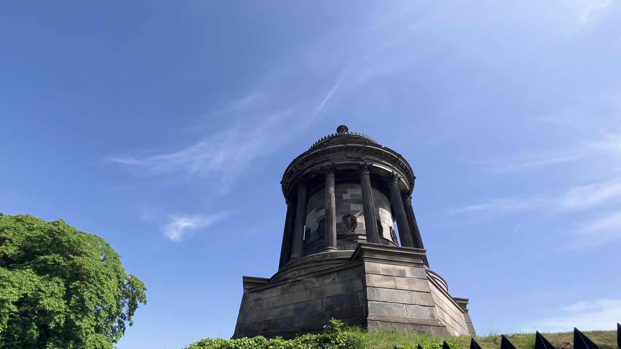 Edinburgh Dugald Stewart Monument Calton Hill
