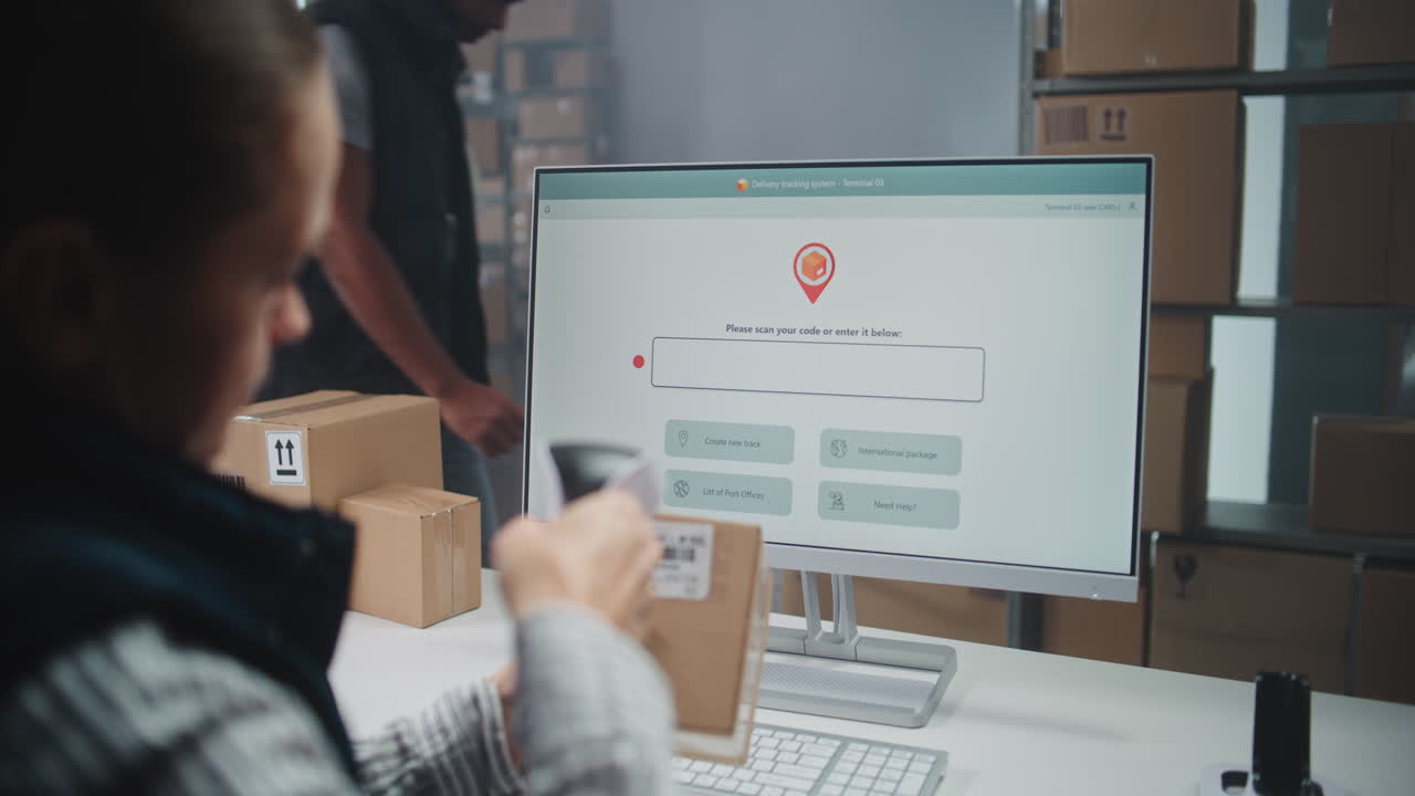 패키지 처리 및 추적 시스템