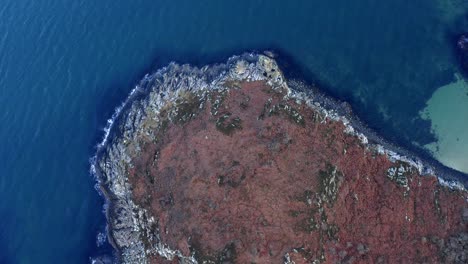 공중 - gigha, kintyre, scotland, top down circle pan의 지도 보기