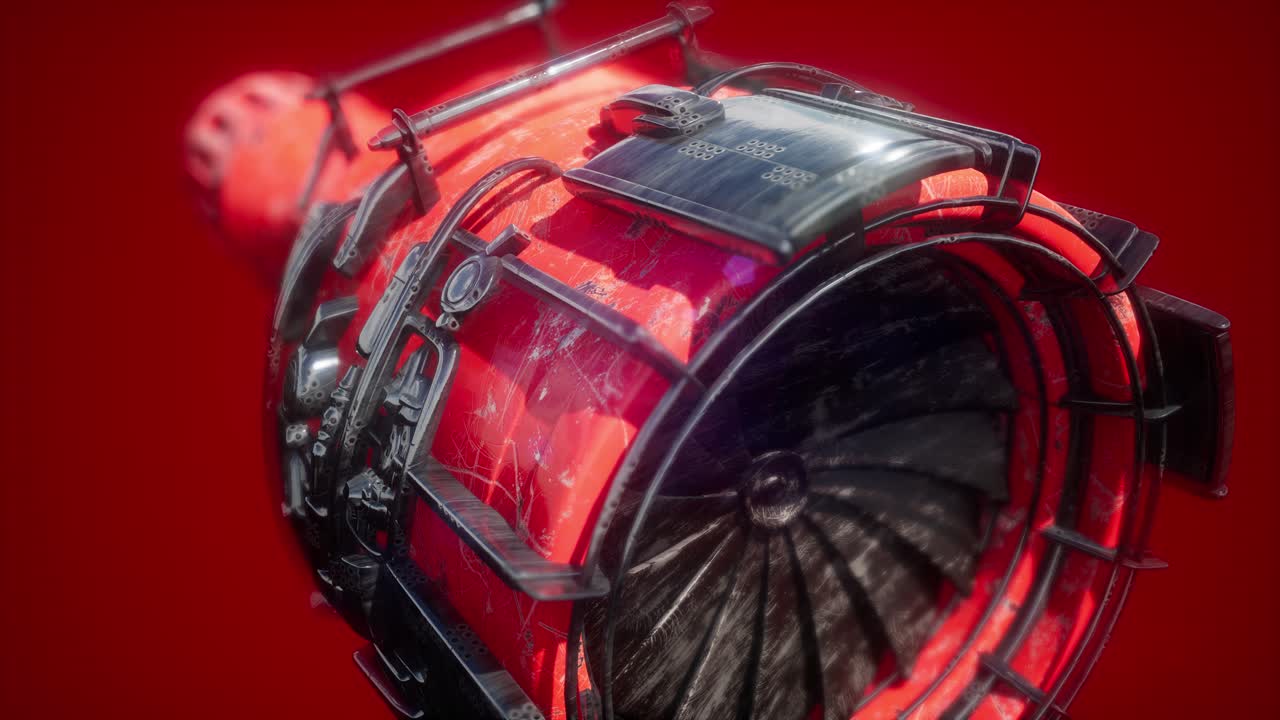 partes de las turbinas de motores a reacción