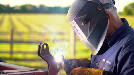 welding farm equipment