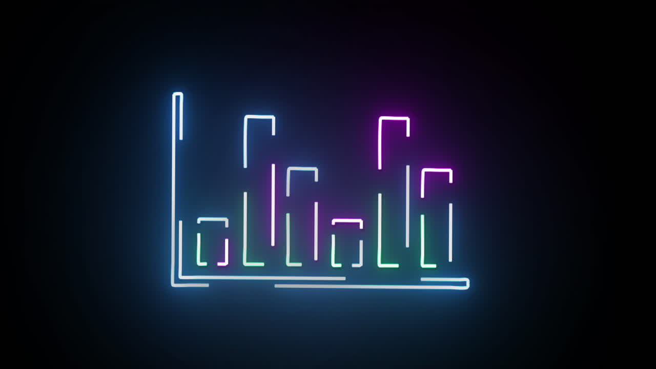 Neon bar graph