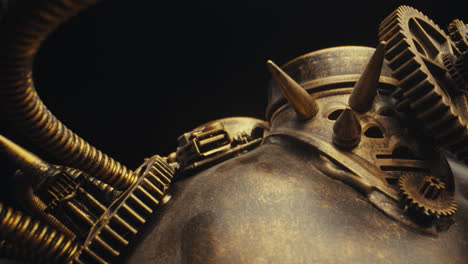steampunk mechanical detail