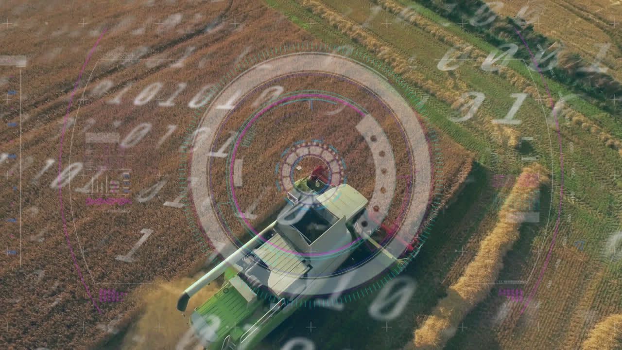 필드 상의 데이터 처리의 애니메이션