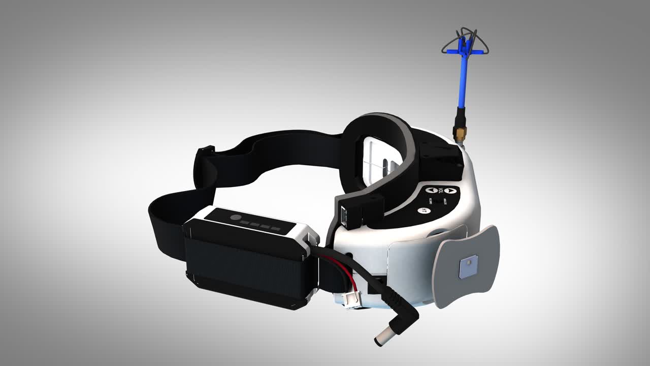 FPV goggles - rotation loop
