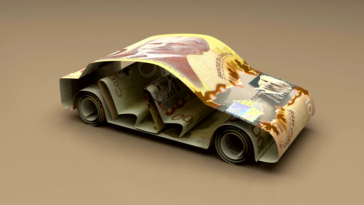 캐나다 달러로 자동차 금융