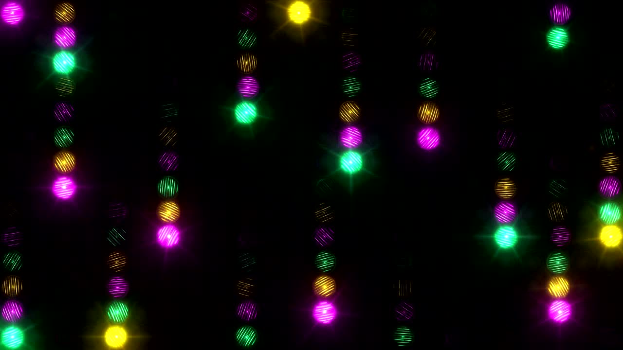 Gocce che cadono su una parete di luce
