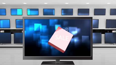 Flat-screen-TV-shopping-sale