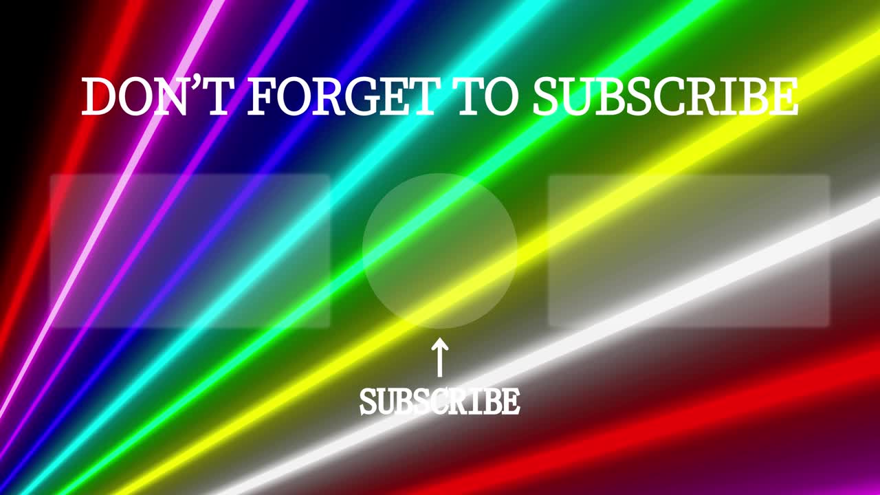 Neon tabela bar çizgisi bitiş kartı bitiş ekranı hareketli grafikleri.