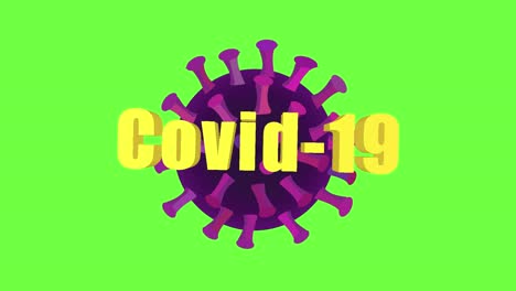 Animación-Colorida-De-Coronavirus