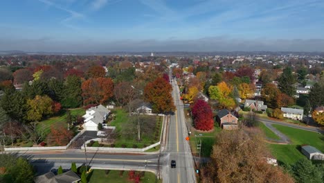 Small-town-in-USA-residential-district