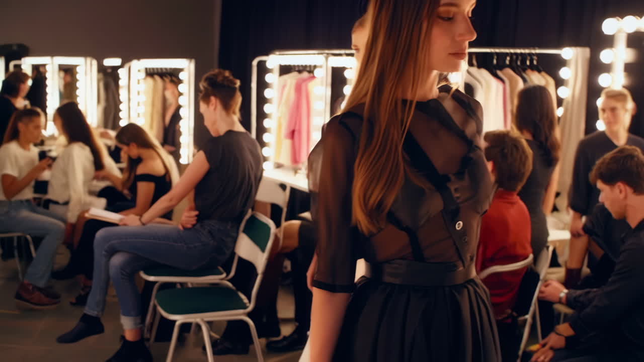 Fashion Show Backstage