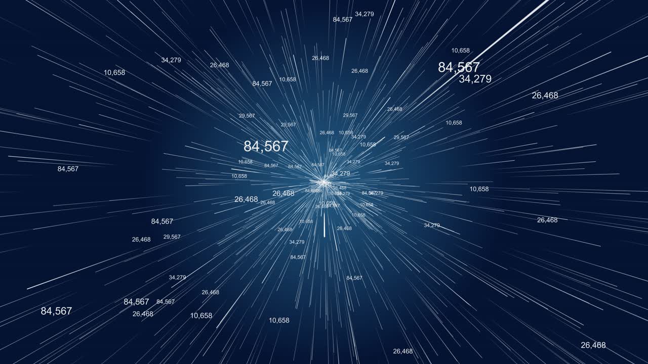 4k background motion blockchain network concept digital cube rotation global digital data highspeed