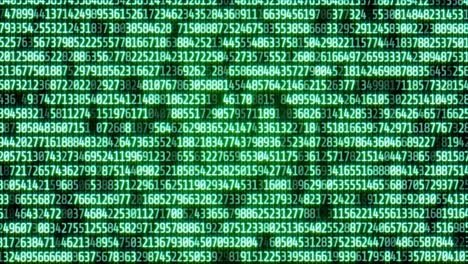 tecnología de transferencia de números de código binario de datos digitales.