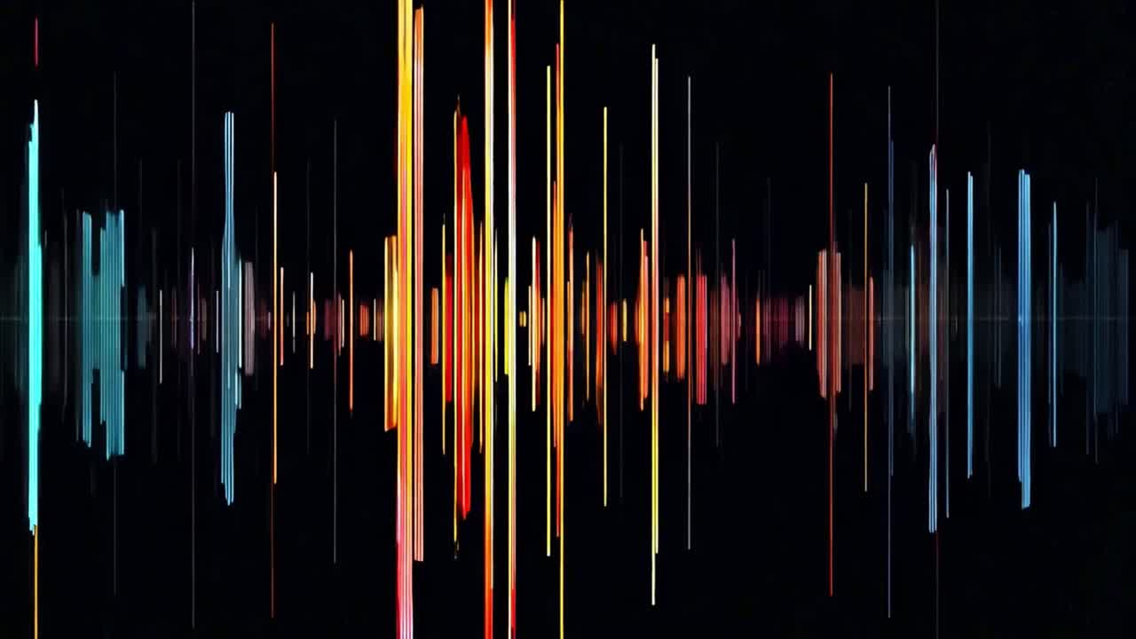 Sound Wave Equalizer Visualization