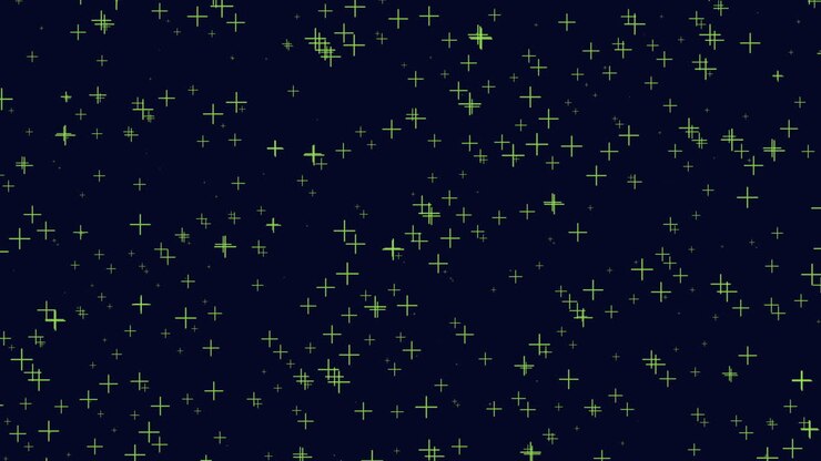 An elegant composition of gold stars set against a dark backdrop, creating a celestial, shimmering pattern