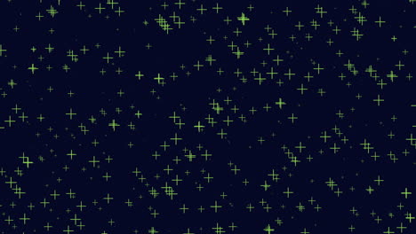 an elegant composition of gold stars set against a dark backdrop, creating a celestial, shimmering pattern