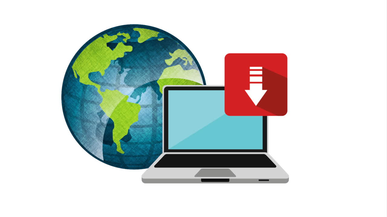 descargar diseño de iconos, animación de video