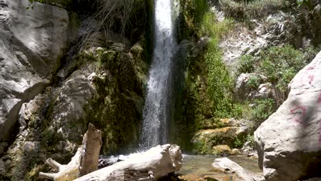 Lewis-Falls,-Angeles-National-Forest-Slow-Motion